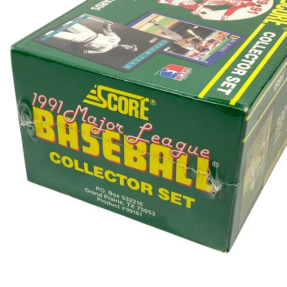 1991 SCORE MLB Baseball 900 Cards Complete Collector Set Factory Sealed Box - Picture 3 of 6
